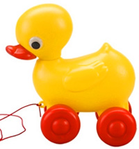 Canard-plastique-roulettes