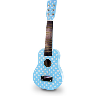 Guitare bleue