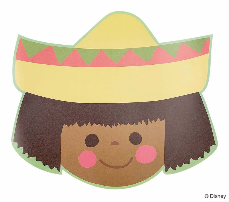 Soft Placemat Mexican Girl