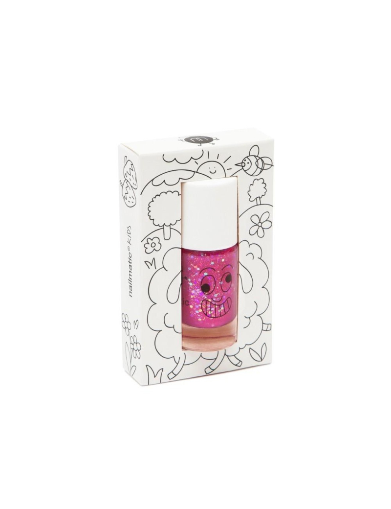 Vernis-à-ongles-pour-enfants-rose-pailleté-sheepy-nailmatic-kids