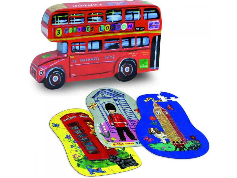 Puzzles LONDON-15-29-pieces-3-ans-et